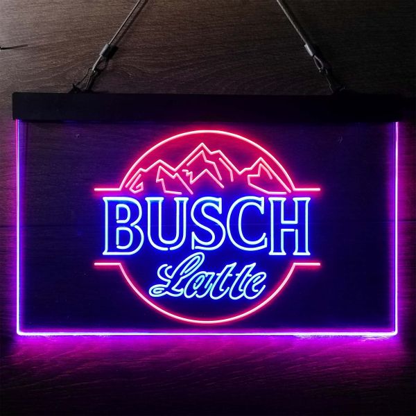 Busch Latte Neon-Like LED Sign